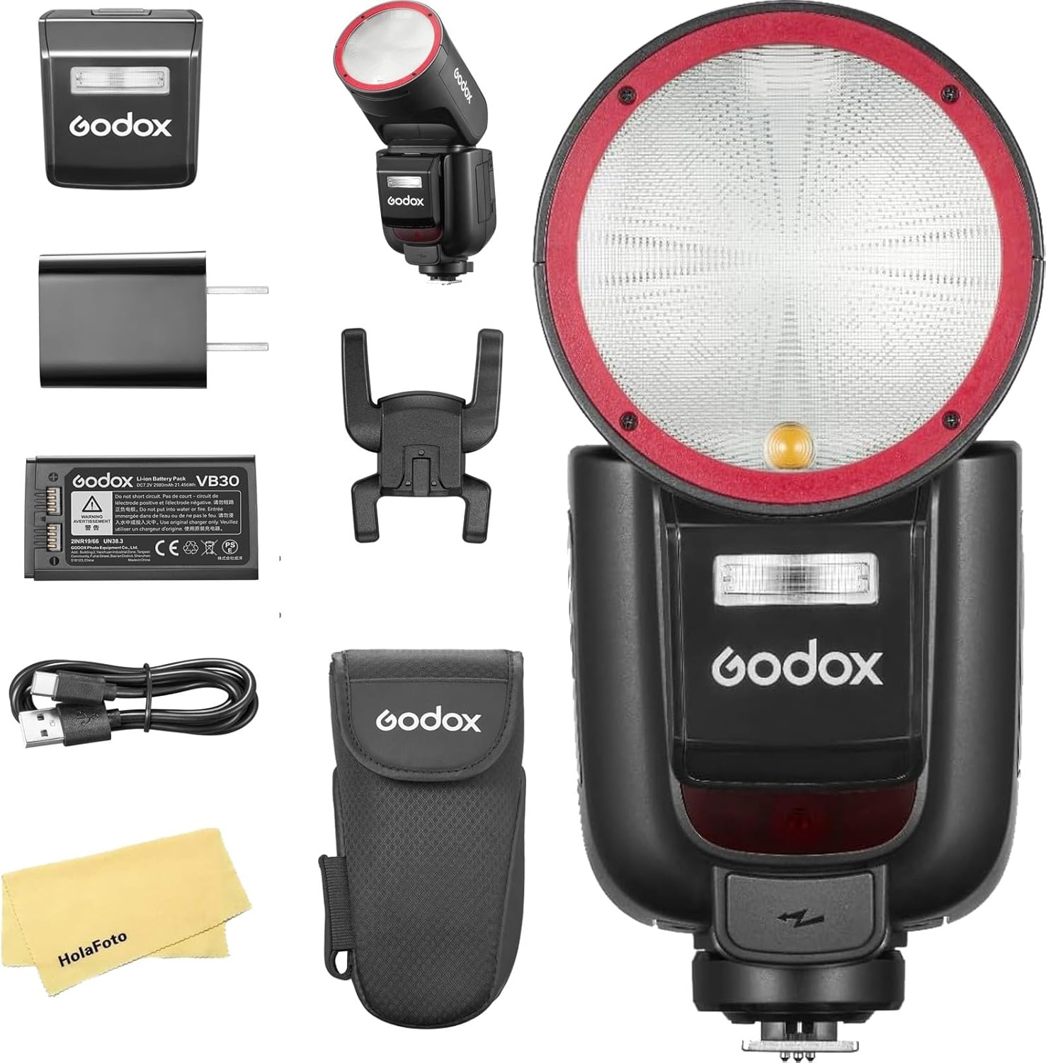 Godox V1 Pro – blesk s kulatou hlavou